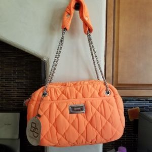 Bcbg Neonorng  neon orange bag NEW